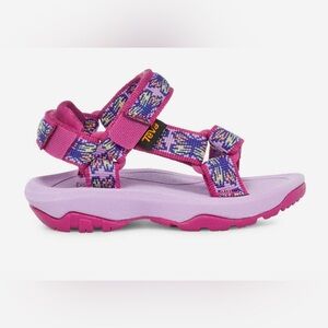 TEVA Hurricane XLT 2 Sandals Butterfly Pastel Lilac Kids Size 11